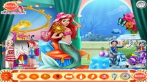 Mermaid Ariel and Princess Anna Dressing Room - Cartoon Game for Kids - Disney Princesses