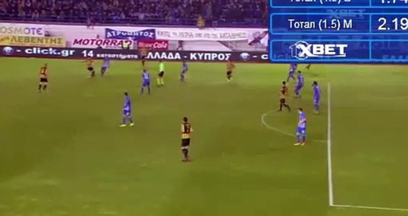 Petros Mantalos Goal - Atromitos 0-1 AEK Athens FC 18.03.2017 HD