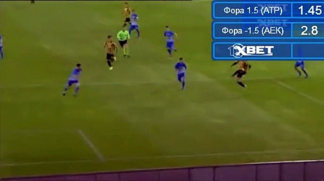 Petros Mantalos Goal HD - Atromitos-0-1-AEK Athens FC 18.03.2017