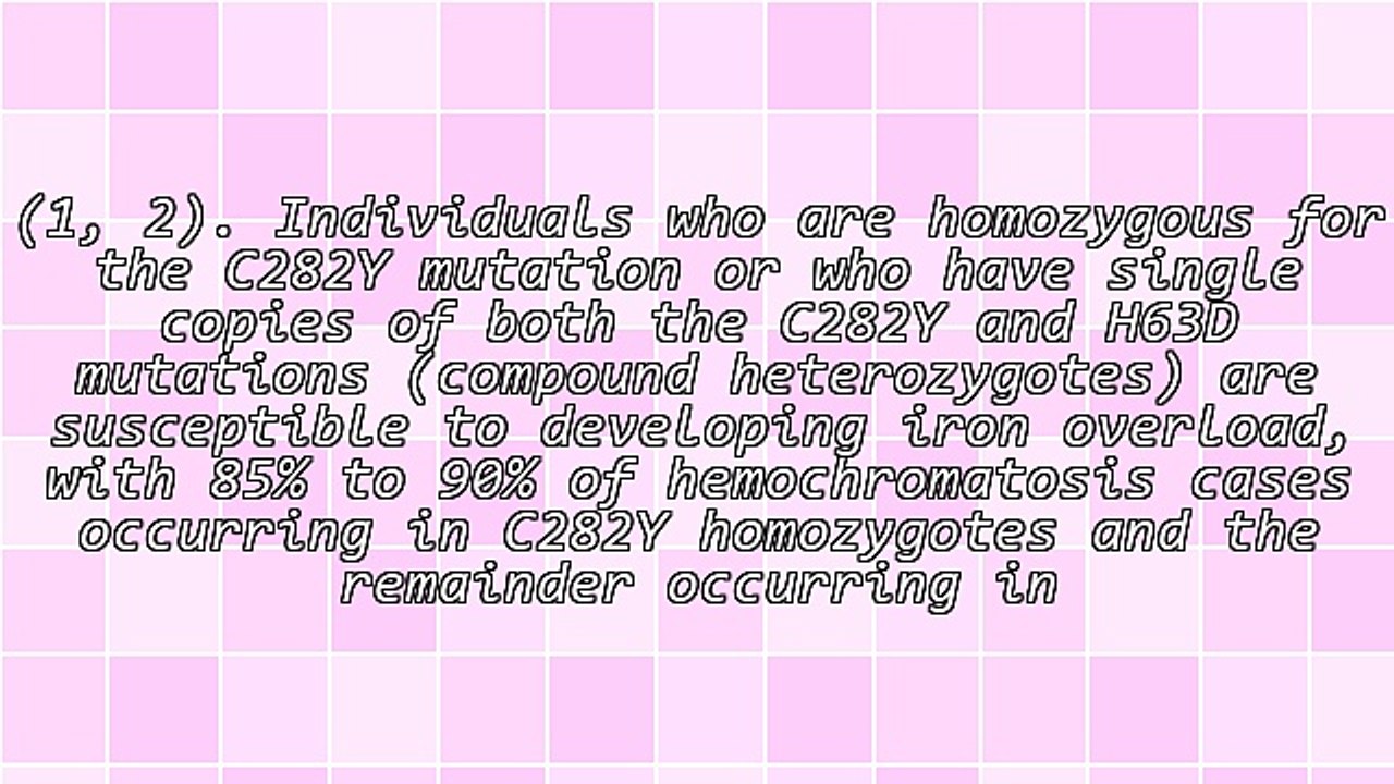 Hereditary Hemochromatosis: Missed Diagnosis or Misdiagnosis?