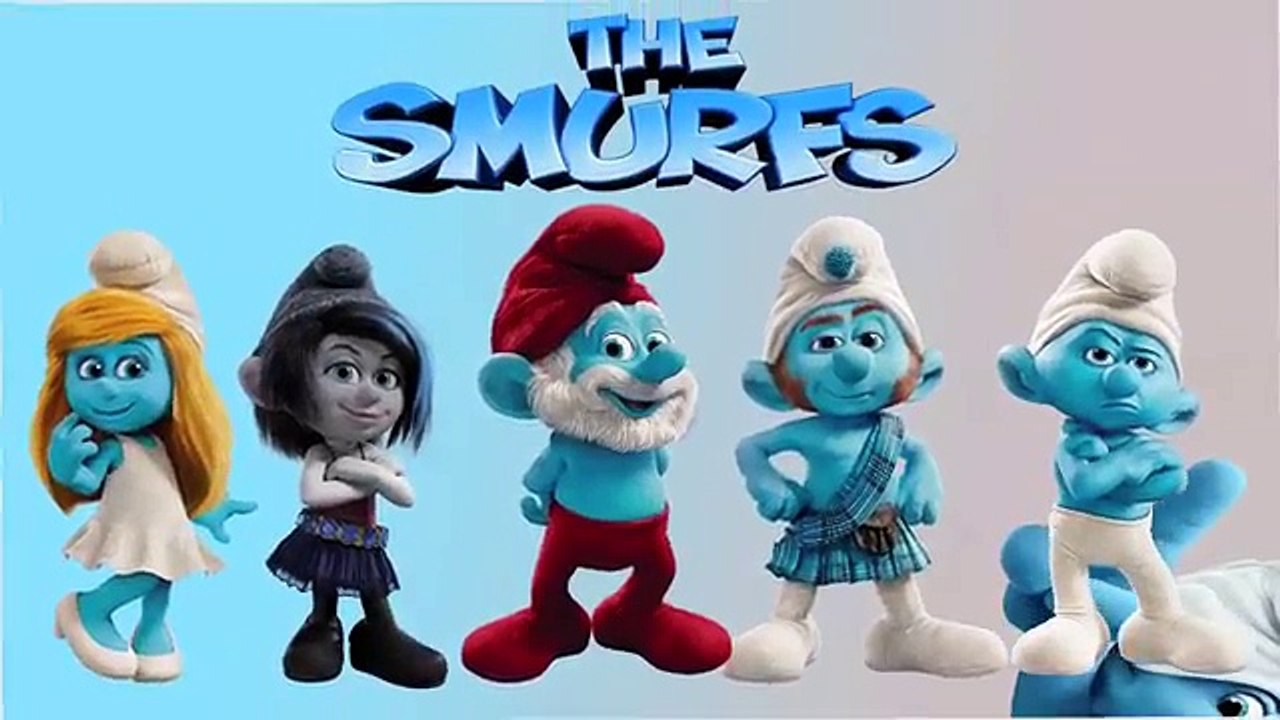 The Smurf Finger family | Nursery Rhyme for Children | 4K Video