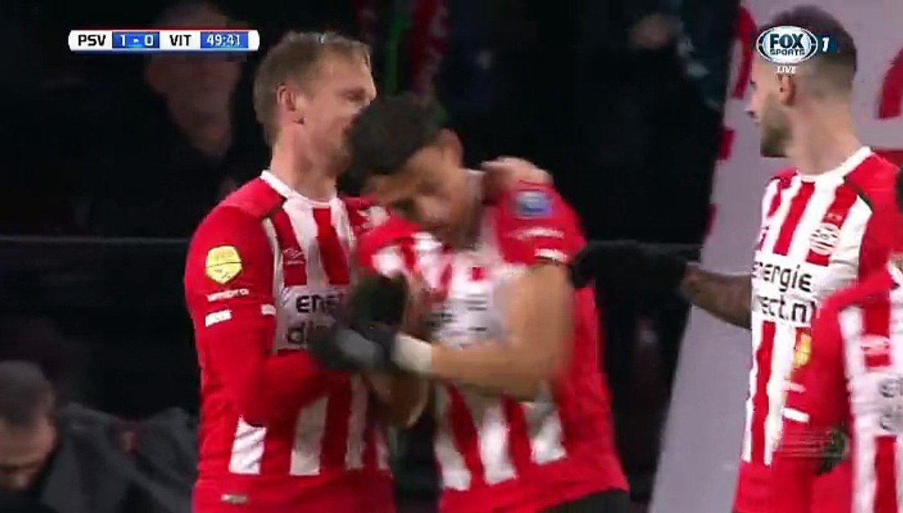 Siem De Jong Goal HD - PSV 1-0	Vitesse 18.03.2017