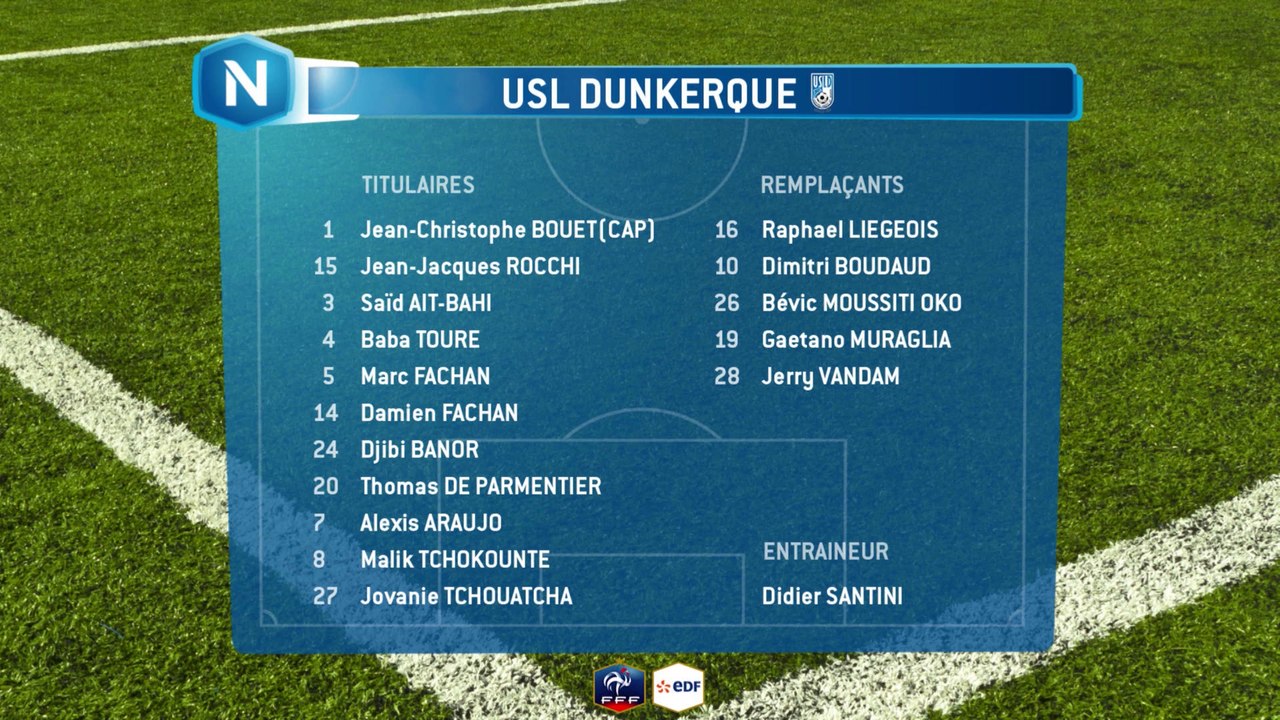 Composition Dunkerque
