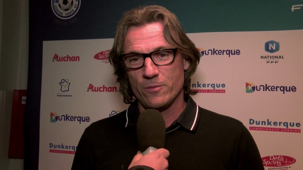 Interview entraîneur Dunkerque