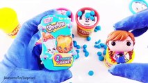 Disney Frozen Mickey Mouse and Friends Play-Doh Surprise Eggs Tubs Dippin Dots Learn Color