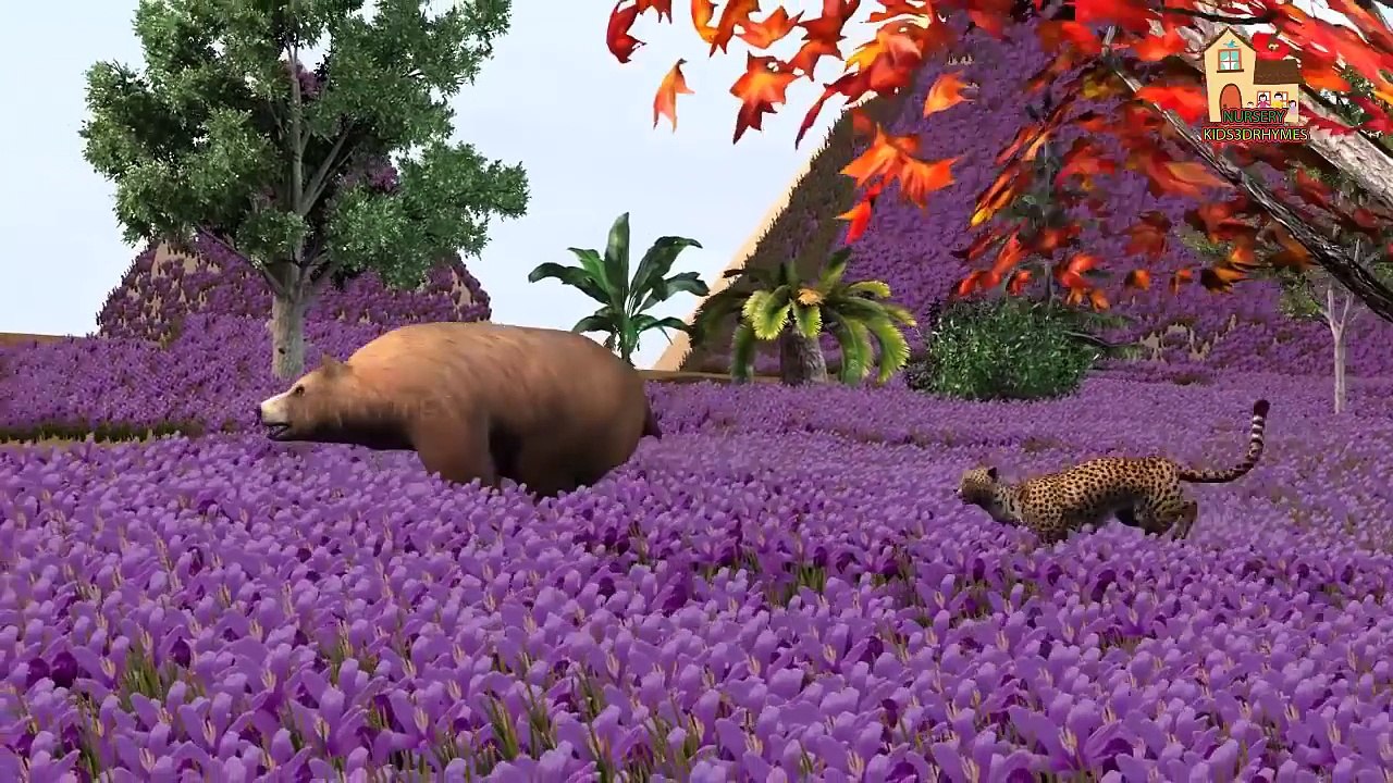 Животные анимационный Дети Коллекция динозавр английский Семья палец питомник рифмы 3d |