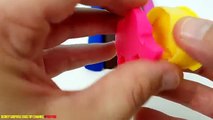 Aprender los Colores con Play Doh Animal Moldes Elefante León, Divertido y Creativo para los Niños RainbowLearn