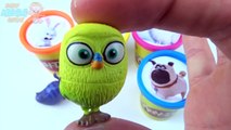 The Secret Life of Pets Play Doh Surprise Eggs Compilation - Max, Duke, Gidget, Snowball,