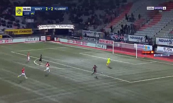 Arnold Mvuemba Winning Goal HD - Nancy 2-3 Lorient 18.03.2017