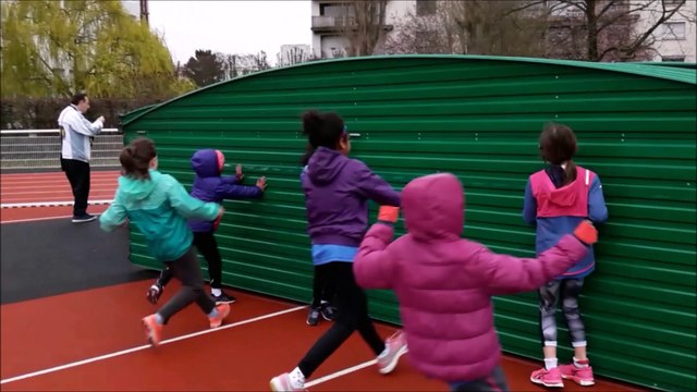 Animation Cachan 18/03/2017 échauffement éveils/poussins