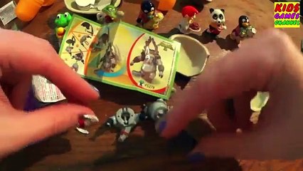 Kung Fu Panda 3 Kinder Surprise Eggs