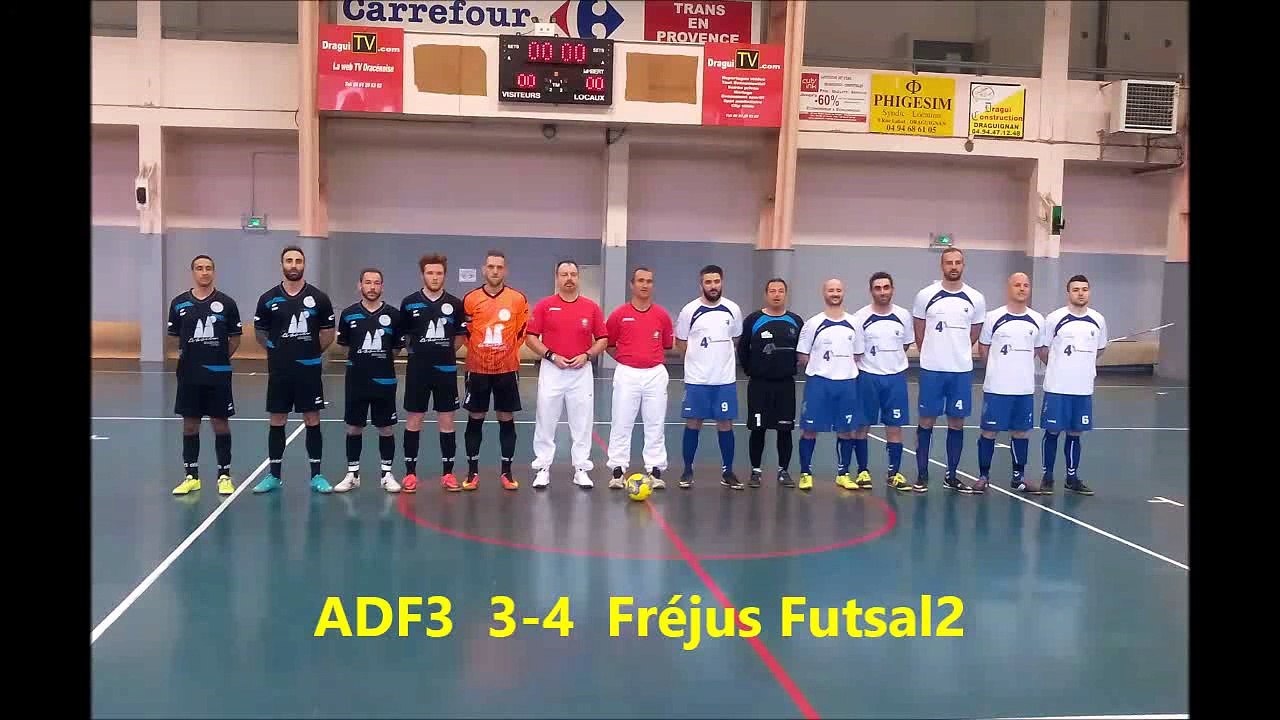 J. 17 ADF3  3-4  Fréjus Futsal2