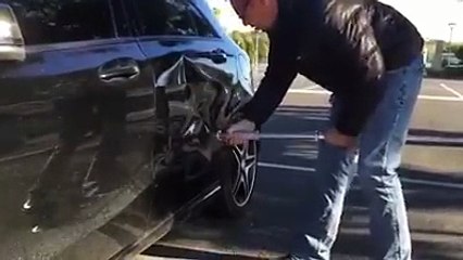 How to remove dents from car