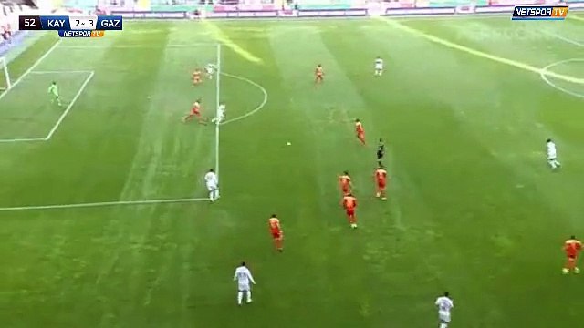 Kayserispor 3 - 4 Gaziantepspor (Deuxième but de Nabil Ghilas)