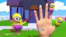 Minions Despicable Me Finger Family | Nursery Rhymes | 3D Animation In HD From Binggo Nurs