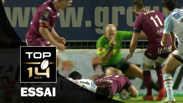 TOP 14 ‐ Essai Ian MADIGAN (UBB) – Bayonne-Bordeaux-Bègles – J21 – Saison 2016/2017
