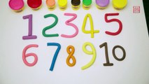 1 to 20 | Learn Numbers 1 - 20 | Number Song | Play Doh Numbers