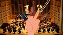 Finger Family New Song Orchestral | Nursery Rhyme for Children violin piano trumpet | Lear