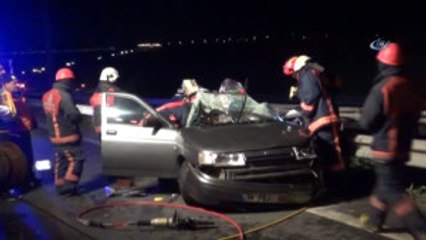 Tem Otoyolunda Feci Kaza: 1 Ölü, 1 Ağır Yaralı