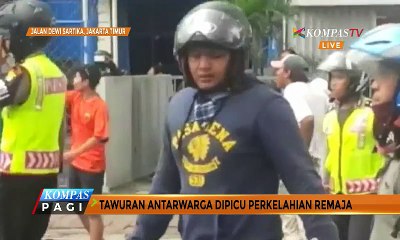 Tawuran Antarwarga di Cawang Dipicu Perkelahian Remaja