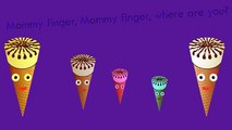 The Finger Family Ice Cream #4 Family Nursery Rhyme | Ice Cream Daddy Finger Song