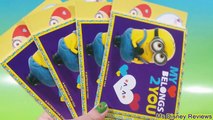 Despicable Me Minnions Valentines Day cards notebooks and stickers- LEGO Dimensions