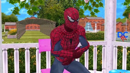 Fat Spiderman Finger Family Rhymes | Joker Prank Bees Ironman Doctor Frozen Elsa Vs Fat Sp