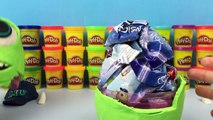 GIANT PLAY DOH SURPRISE EGG TOY STORY ALIEN Buzz Lightyear Woody HOME Toys This is a great
