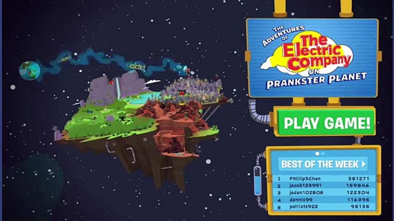 The Electric Company Prankster Planet - The Game (By PBS KIDS) - iOS / Android - Gameplay