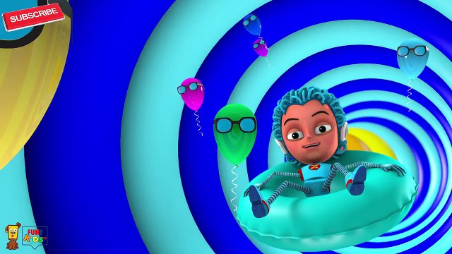 3D BABY Crawling Indoor Playground Tunnel for Kids to LEARN COLORS - Surprises & Eggs Fun