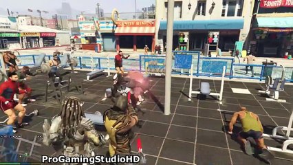 GTA 5 Sub-Zero, Scorpion, Predator & Terminator (Grand