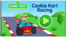 Sesame Street Game Episode Cookie Monster Kart Racing Educational Learning Alphabet Colors