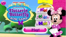 Микки мышь здание клуба Минни бабочка лук игра весело Детка видео
