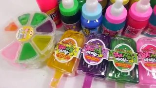 Syringe Real Play How To Make Slime Colors Crytal Sand Water Balloon Poop Learn Colors Slime DI