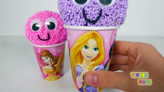 Toilet Candy and Frozen Surprise Toys for Kids! Learn Color