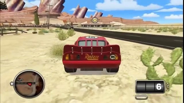 Молния Маквин Тачки - Машинка Мультик на русском полная версия Игра для детей!