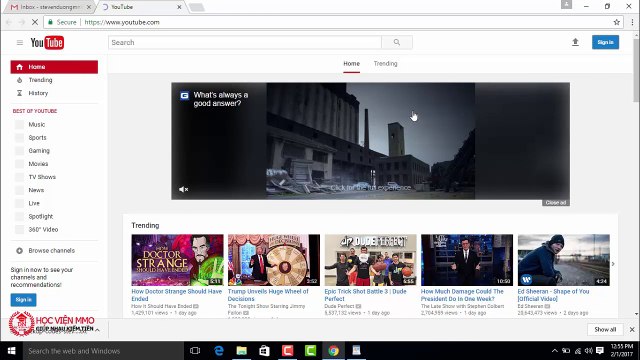 Kiếm Tiền với Youtube 1000 USD tháng Bài 3- TẠO KÊNH YOUTUBE KIẾM TIỀN - KS Dương Trung Hiế