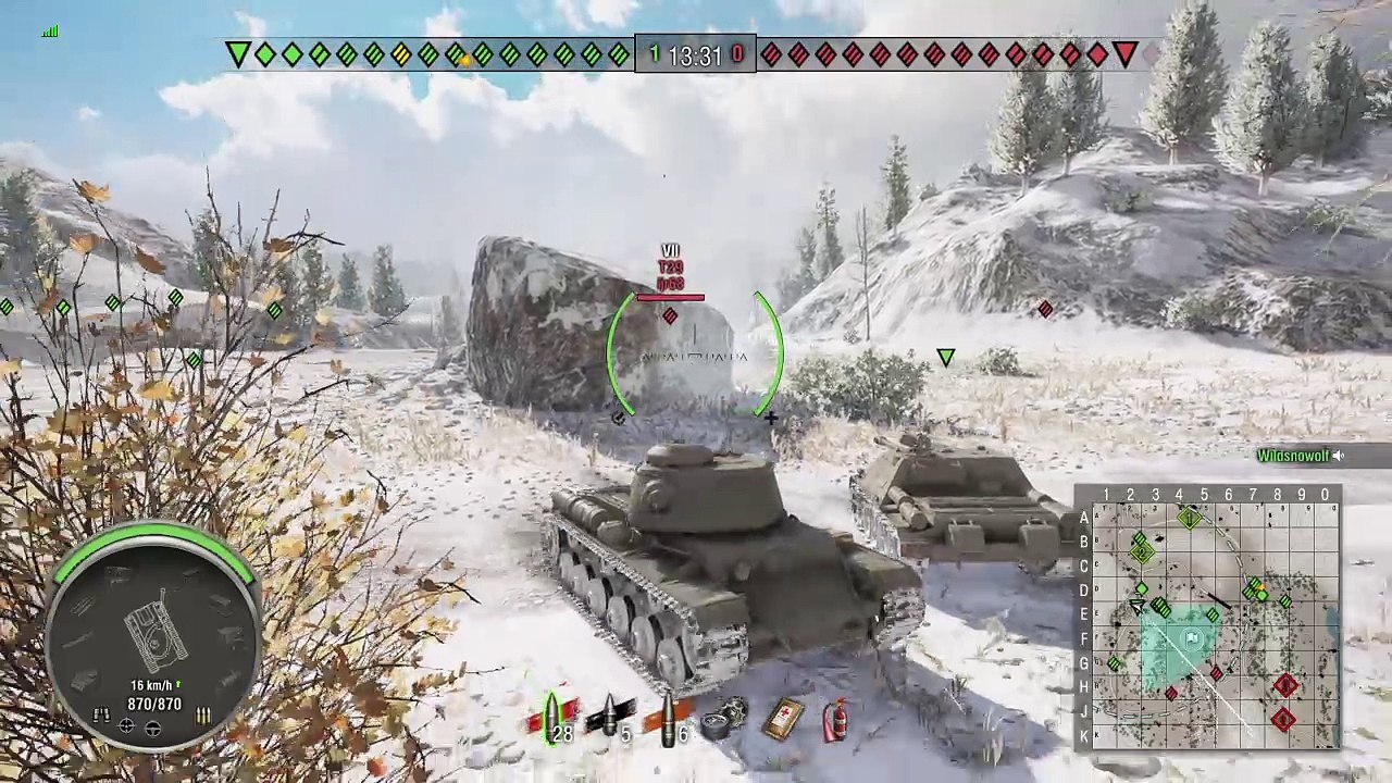 KV-85 3.2k Damage