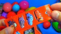 30 Surprise Eggs!!! Disney CARS MARVEL Spider Man SpongeBob HELLO KITT