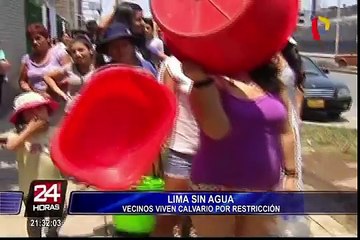 WhatsApp: Colas en todo Lima para conseguir agua [FOTOS]
