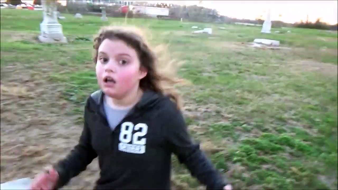 Witch Attacks Annabelle in Cemetery Victoria & Freak Daddy Save The Day