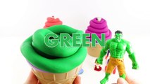 Play-Doh Superhero Cupcakes Finger Family Nursey Rhymes Playdough Le