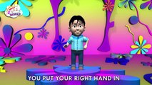Hokey Pokey | nursery rhymes Farmees | children song | 3D rhymes