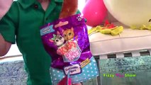 HUGE SHOPKINS GOOGY PLAY DOH EGG | Blind Baskets Blind Bags Kitty Puppy in My Pocket