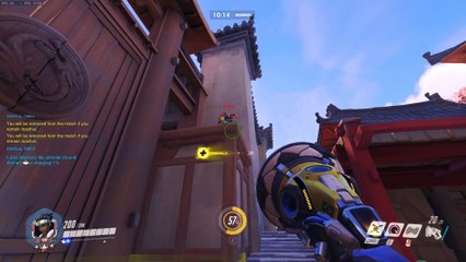 Overwatch: My friend and I invented a new game - Don't Drop the Beat!