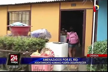 Amenazados por el río: asentamiento humano de Chosica podría desaparecer