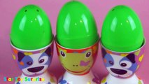 30 Play-Doh Toy Surprise Eggs - Nick & Disney Jr. - PJ Masks, Paw Patrol, Mickey Mouse Clu