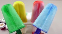 DIY How to Make Colors Milk Icecream Learn Colors Slime Baby Doll Syringe Bath Time