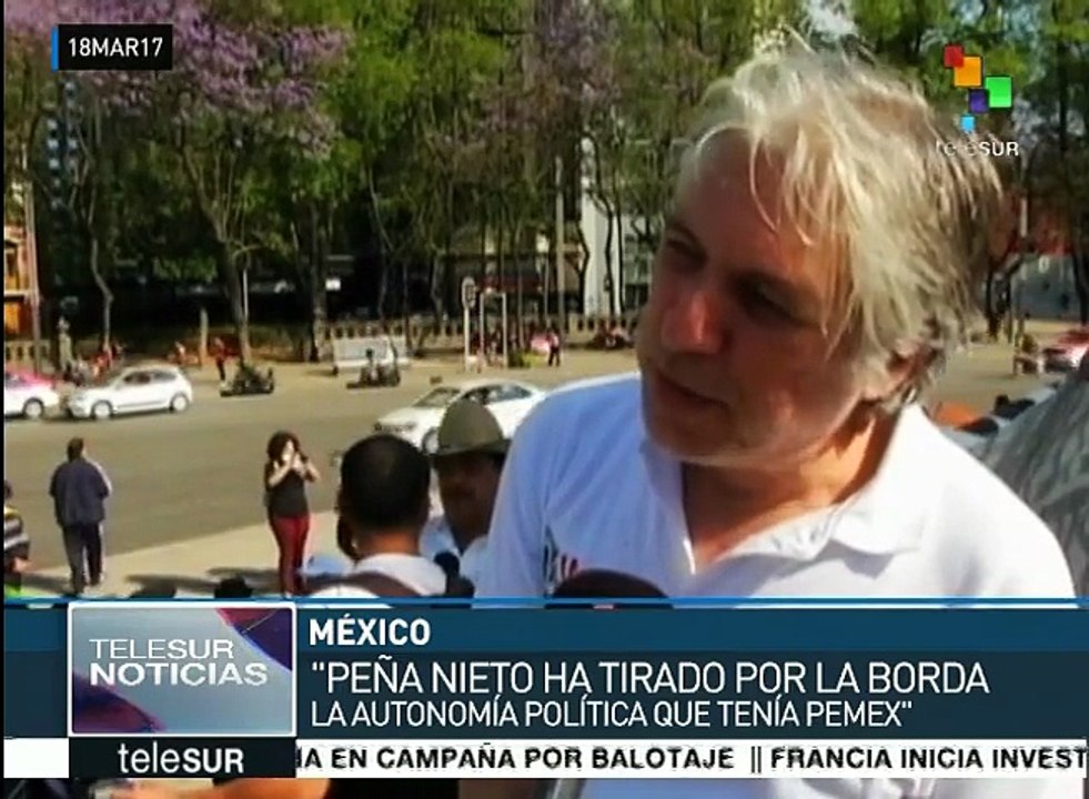 México: colectivos conmemoran 79 aniversario de expropiación petrolera