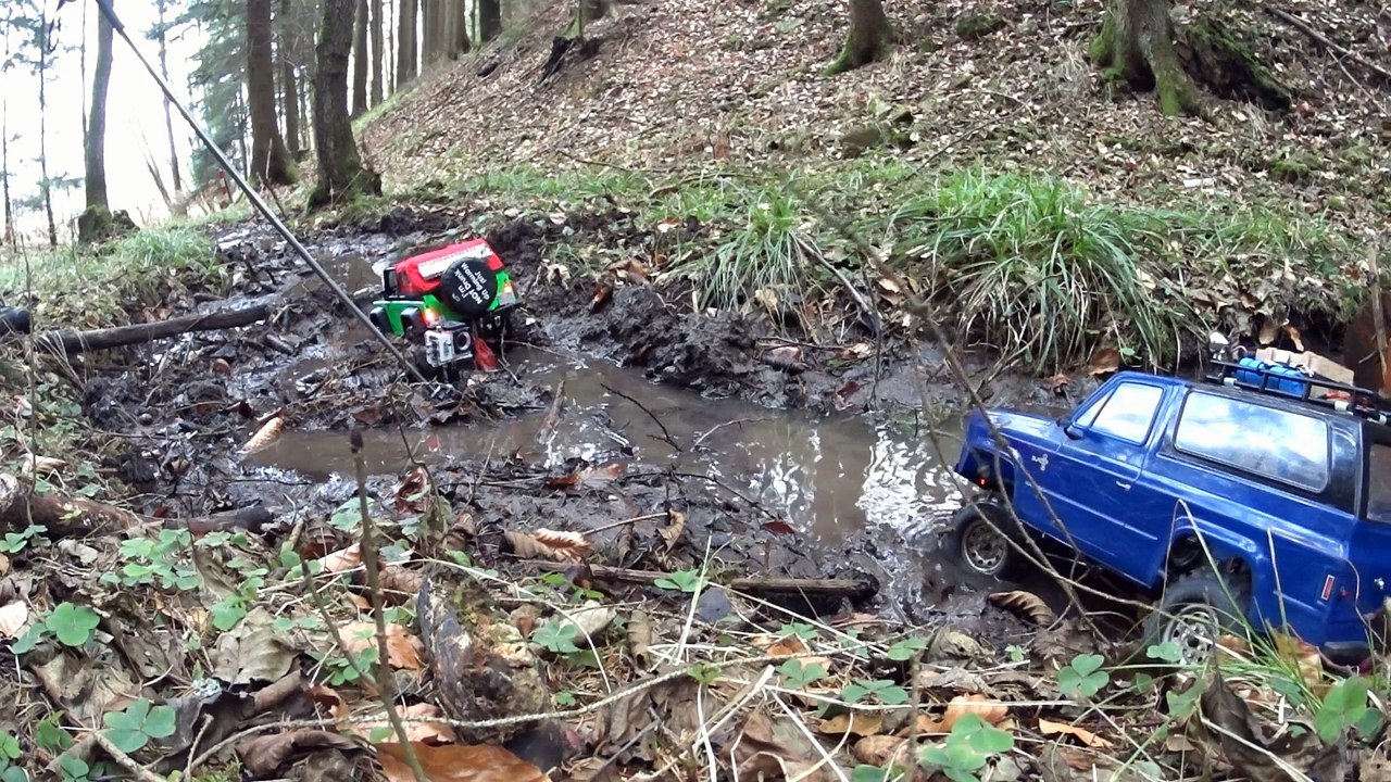 Matschfahrt am Höllbuck